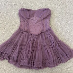 Strapless Tulle Dress from Urban Outfitters
